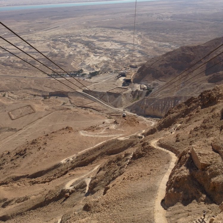 Белое солнце пустыни ч.5. Крепость Масада - несдающиеся. Дворец царя Ирода (фото 9)