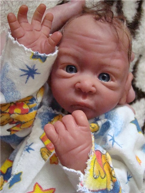 Еще один бутуз. Авторские куклы Кондрашовой Ирины