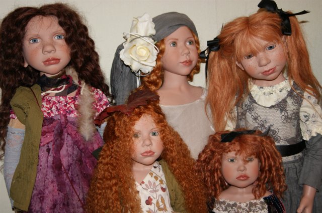 Рыжики Звергназе. Коллекционные куклы