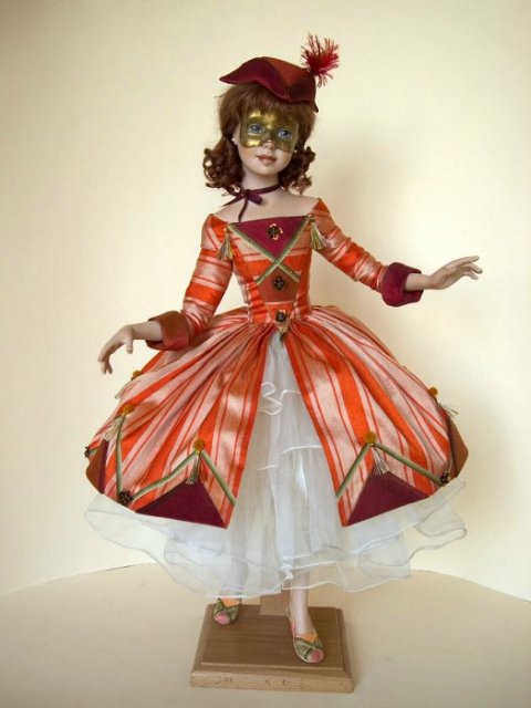 Мотивы и образы искусства Серебряного века в авторских куклах Светланы Никульшиной (фото 2)