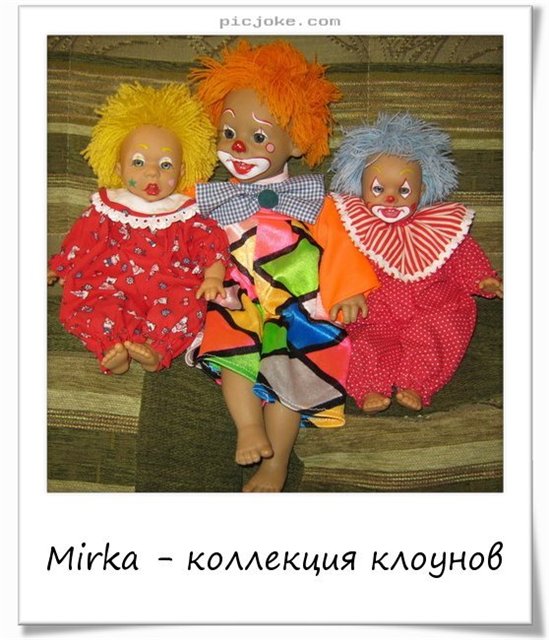 Волшебный калейдоскоп улыбок. Моя коллекция клоунов