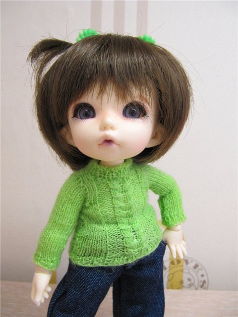 Свитерок для Майки — Одежда и обувь для кукол BJD (БЖД): 1/3 (фото 7)