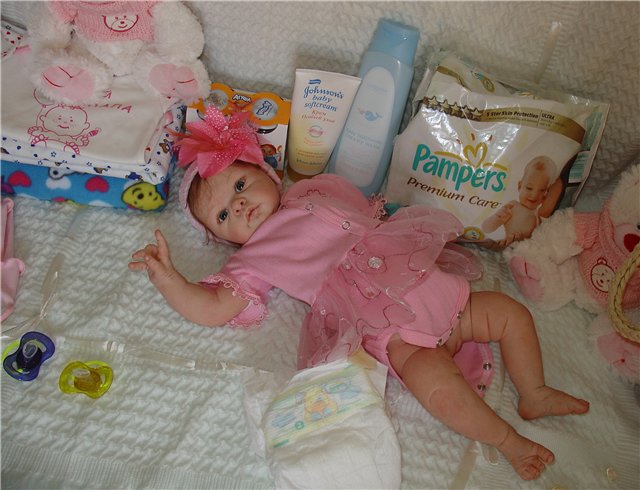 Малютка Джилл. Кукла Реборн из молда Джилл (Adrie Stoete) | Бэйбики Малютка Джилл. Кукла Реборн из молда Джилл (Adrie Stoete)