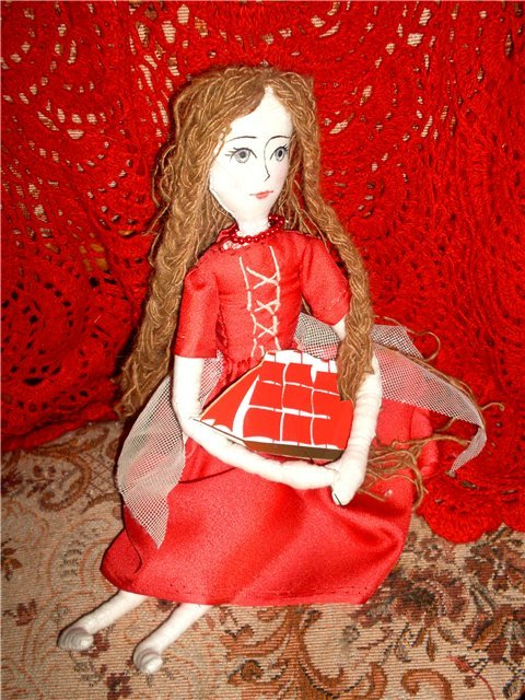 Но утро будет, будет, верю! Авторская кукла Екатерины Тарасовой