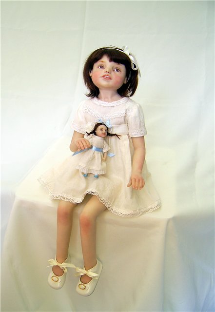 Авторские куклы Светланы Гришко. Новенькая и подруги (фото 8)