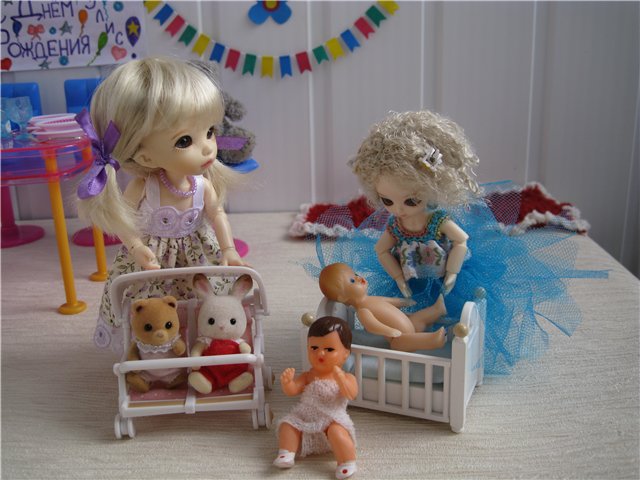 Первый день рождения Элис! Пукифи Анте | Бэйбики Первый день рождения Элис! Пукифи Анте