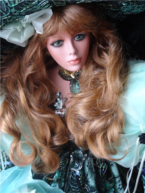 Фарфоровая красавица Куппер, коллекционная кукла от Русти (Rustie) (фото 4)