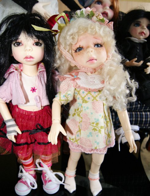 Наша дружная LASHERсемейка -LILLIE,-ERIKA, IVY, VIOLET, FIONA, OOAK Lillie