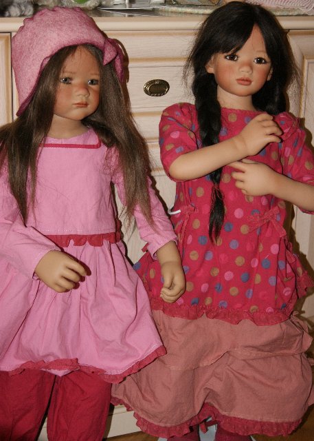 Самые желанные и любимые Anna Lu and Millina by Annete Himstedt коллекция 2008