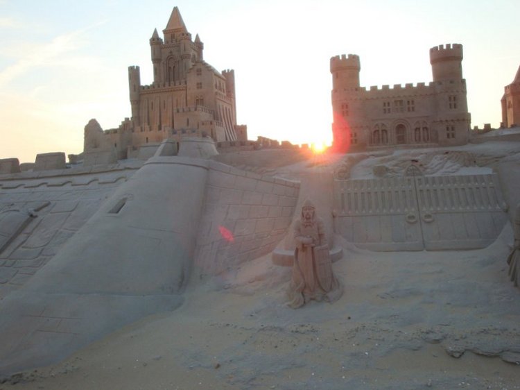 Замки из песка. Путешествие по Схевенингену (Scheveningen, Holland) (фото 7)