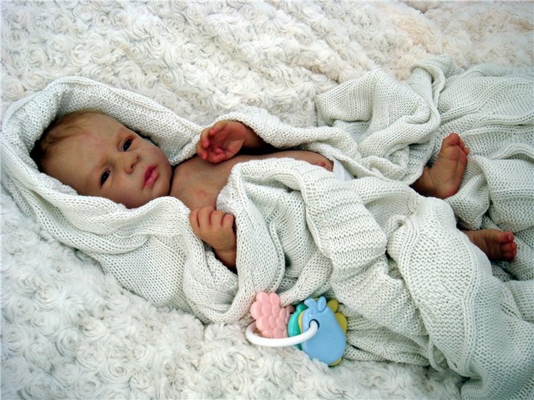 Тоня. Малышка реборн Barmalina Nursery (фото 8)