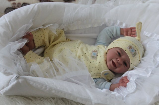 Мальчишечка Улыбашечка:)куклёныш Элины Кудрявцевой