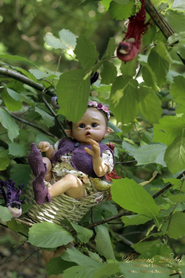 Сказочная малышка Офелия! Кукла реборн Анастасии Бочковой | Бэйбики Сказочная малышка Офелия! Кукла реборн Анастасии Бочковой (фото 6)