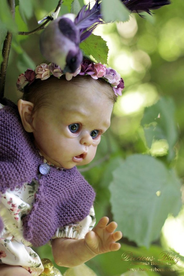 Сказочная малышка Офелия! Кукла реборн Анастасии Бочковой | Бэйбики Сказочная малышка Офелия! Кукла реборн Анастасии Бочковой (фото 8)