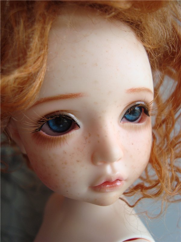 Элин. Девочка - лисенок? Моя новая работа. Мейк-ап, блашинг