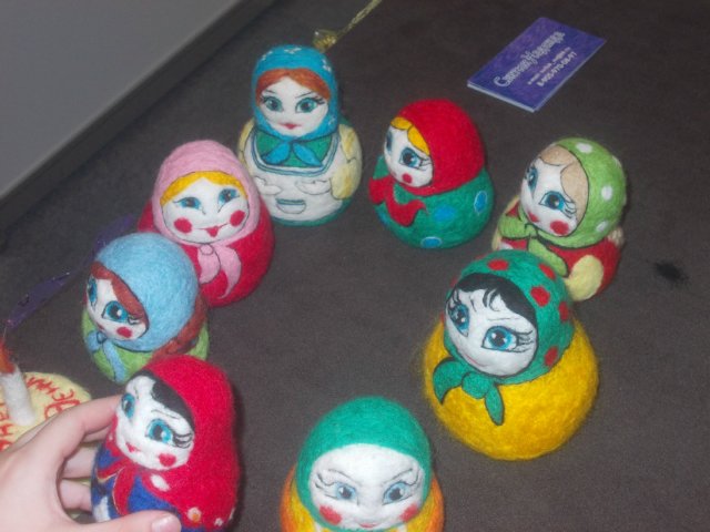 АРТ Красноярск 23-27 октября 2014. Теплые Картины из шерсти