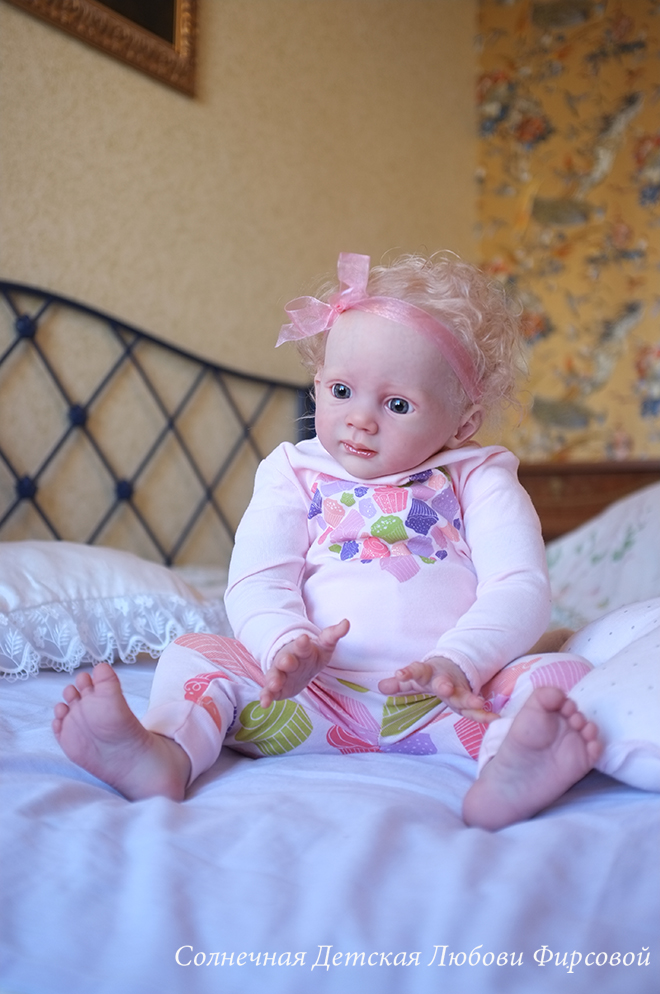 Малышка реборн Сесиль (Фридолин) от Любови Фирсовой