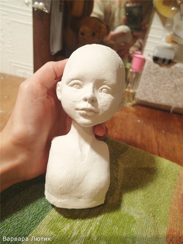 Как рождалась авторская шарнирная кукла Лилу (фото 3)