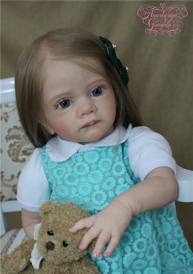 Дарина. Мой Прототип реборн Фрида от Каролы Вегерих