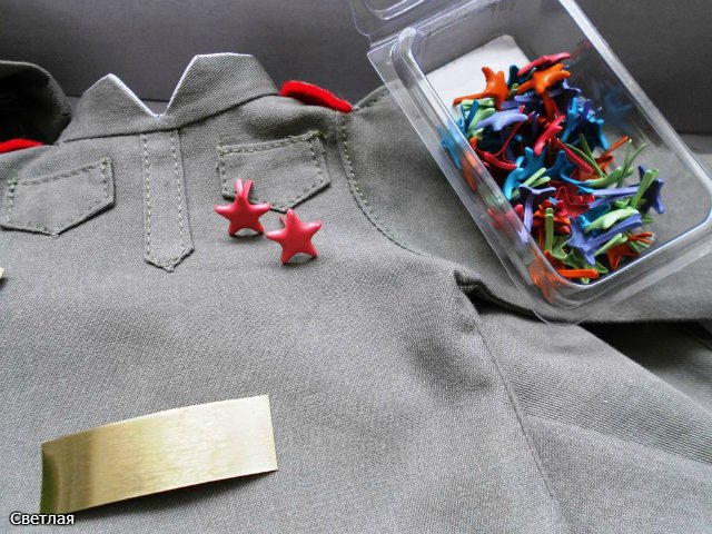 МК Солдатская форма 1941-1945 года для кукол