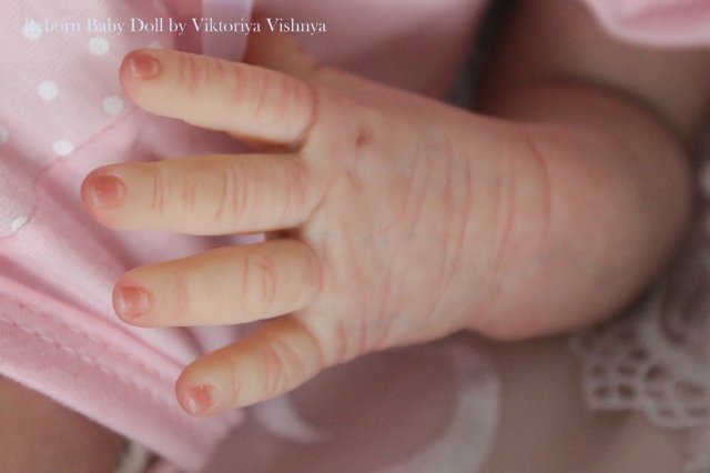 Крохотулька Angeli от Elisa Marx. Куколка реборн Виктории Вишни (фото 10)