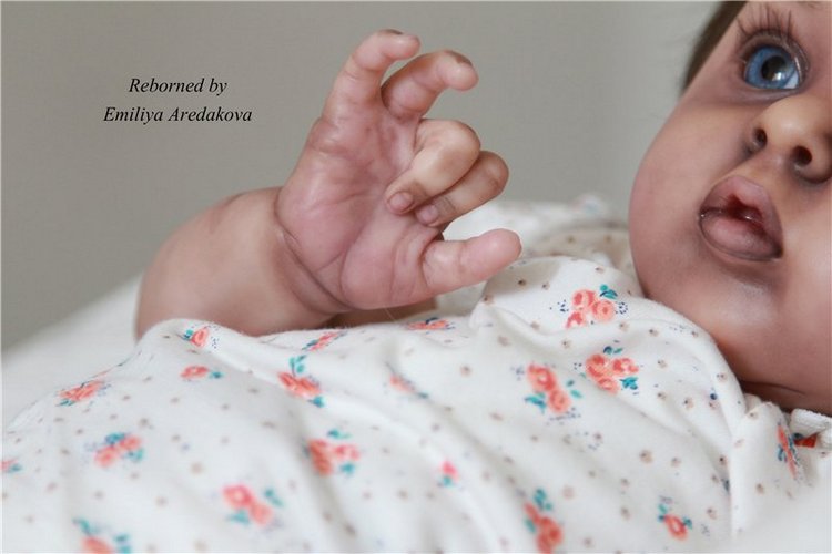 Экзотическая девочка Лилит. Кукла реборн Эмилии Аредаковой (фото 9)