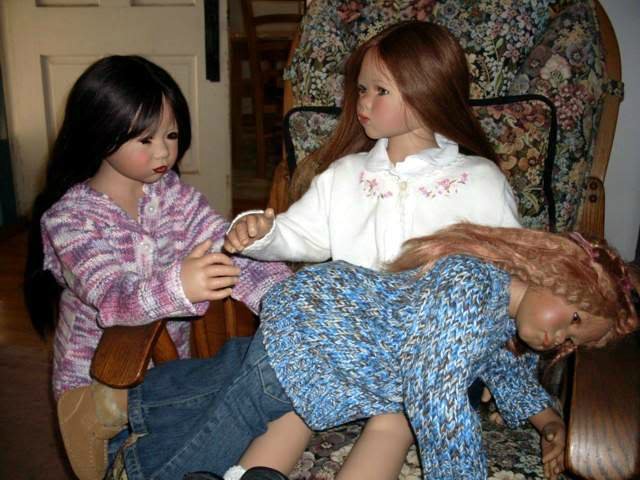 Коротенькая Химко-сказка. Куклы Annette Himstedt (фото 8)