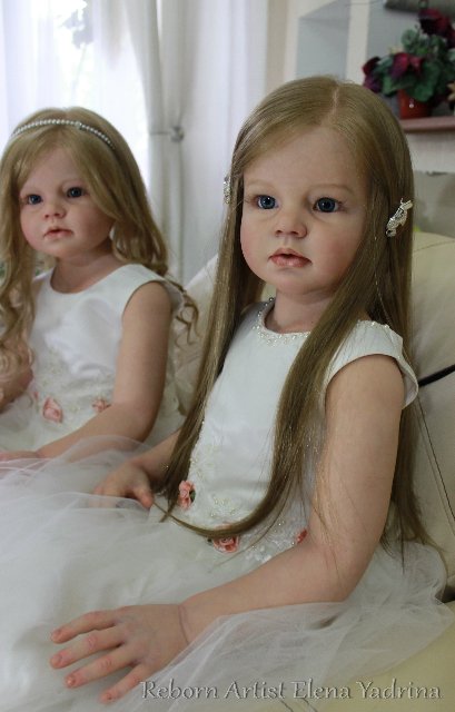 Эва и Анжела. Часть первая - Девочки. Куклы реборн Елены Ядриной (фото 3)