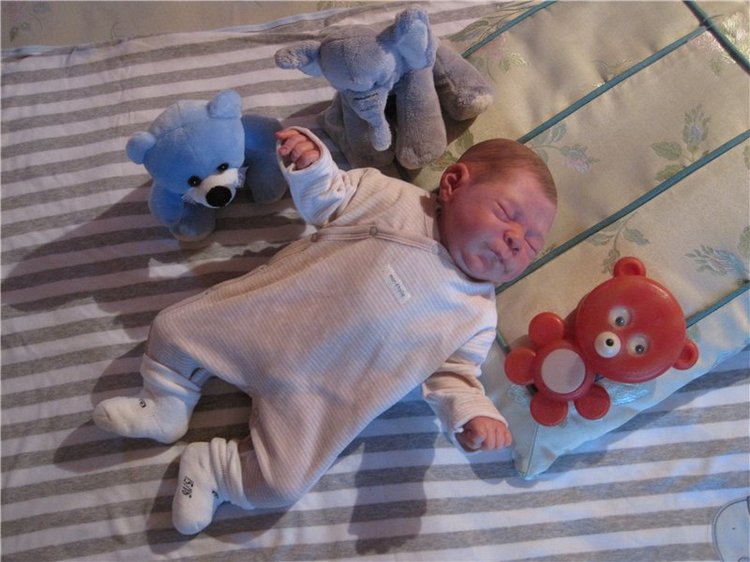 Колыбельная для малыша.Кукла реборн Тимурчик Ольги Астаповской