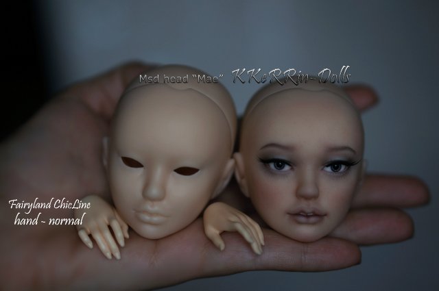 Моя авторская мсд голова шарнирной кореяночки Мей (фото 4)