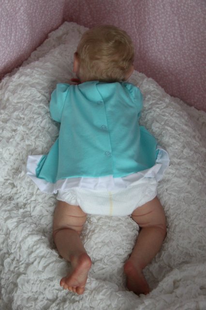 Пышка Пэрис. Куколка реборн Виктории Вишни (фото 5)