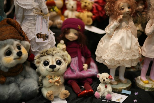 Великолепие выставки "Искусство Куклы" 11 декабря 2015 г