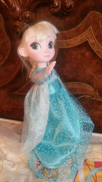 Платье Эльзы для Disney Animators | Бэйбики Платье Эльзы для Disney Animators (фото 3)