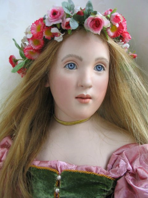 Лица из прошлого или милые барышни от немецкой художницы Sabine Ecshe