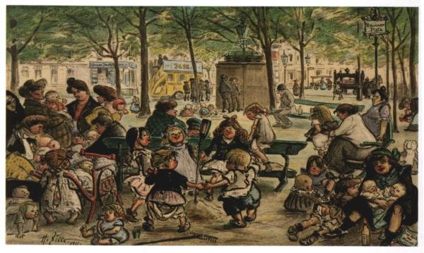 Куколки, сошедшие с полотен известного немецкого художника