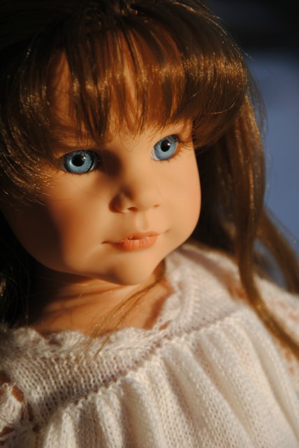 Девочка с глазами цвета неба. Редкая красавица Frania 2003 от Gotz (фото 8)