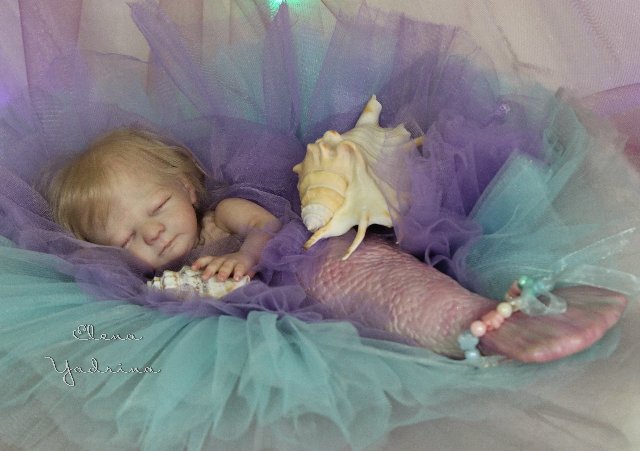 Тасенька. Русалочка. Куклы реборн Елены Ядриной (фото 9)