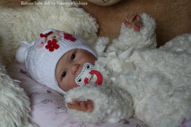 Мейзи... Куколка Реборн Виктории Вишни