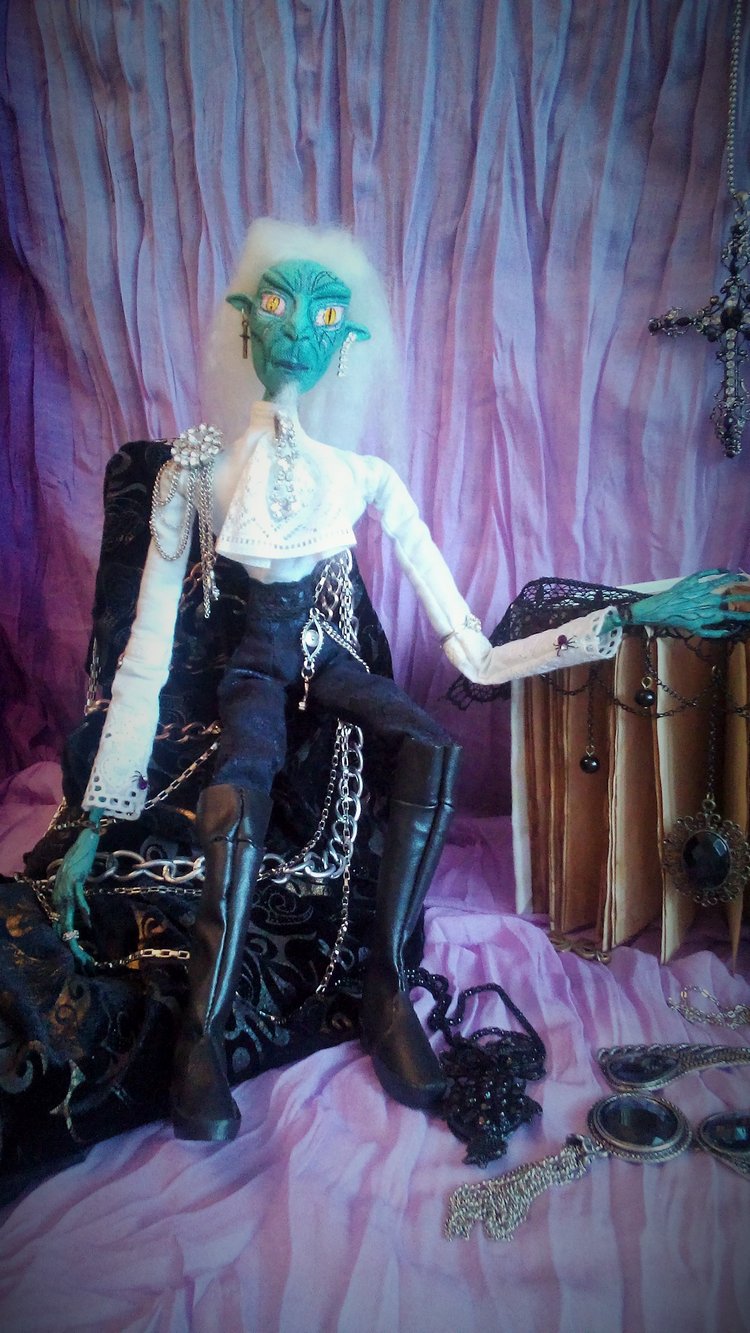 Готы Пегаса: рейф Тодд | Бэйбики Готы Пегаса: рейф Тодд — Авторские куклы ручной работы: текстильные