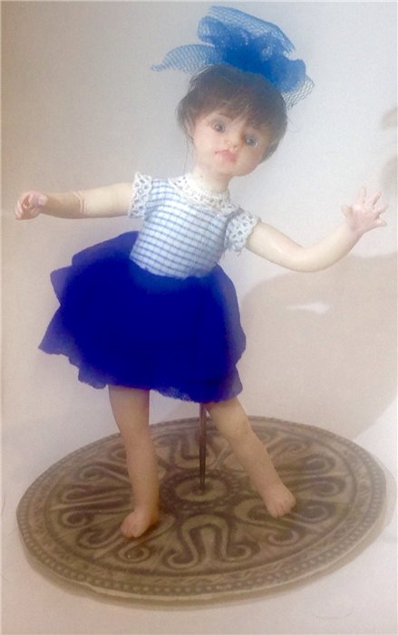 Авторская кукла Танечка — Лепка авторских кукол: полимерная глина (фото 5)