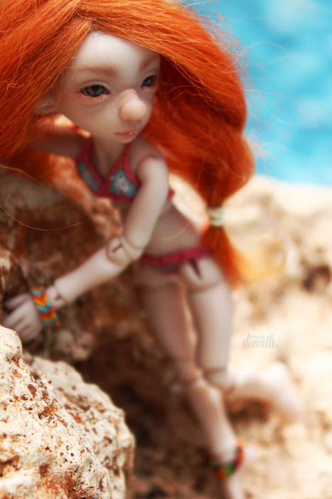 Как Фиби в отпуск съездила. Авторская бжд-мышка Лидии Снуль