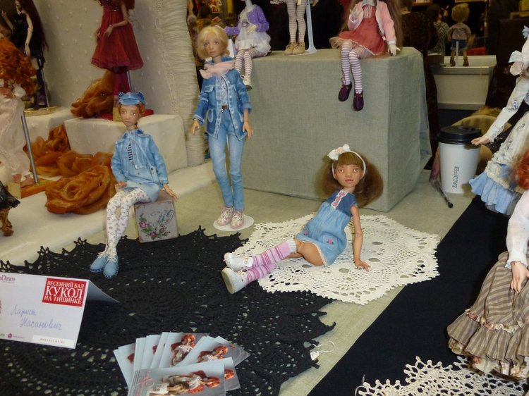 Весенний Бал Кукол на Тишинке: Куклы