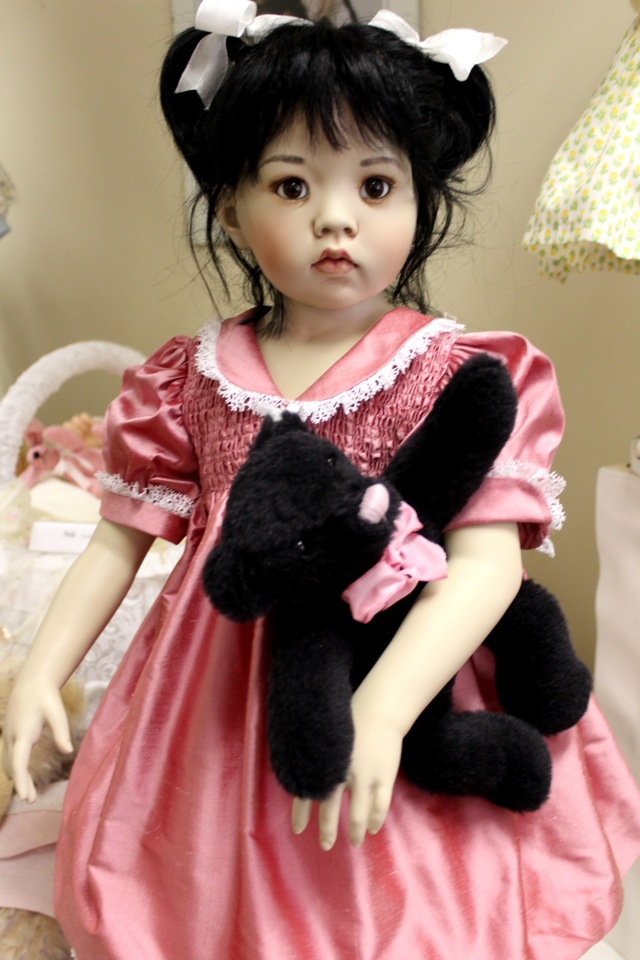 Пасхальная встреча в магазине кукол Хильдегард Гюнзел. Новая коллекция из резин 2017. Азиаточка Tian Yu