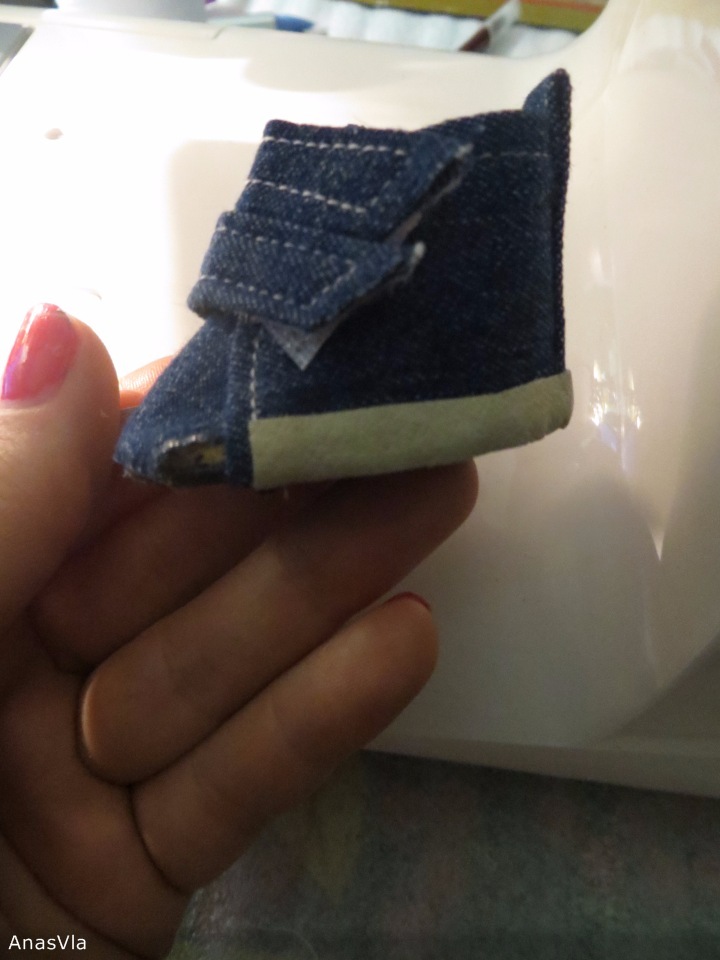 Кеды для Мари Мастер класс по кукольной обуви