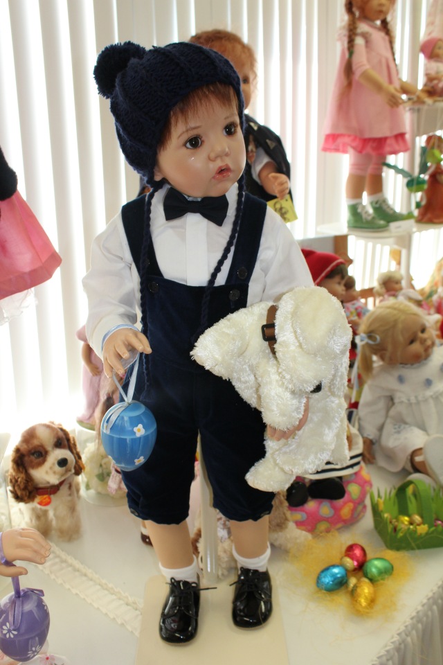 Пасхальная встреча в магазине кукол Гюнзел. Новая коллекция из резин 2017. Mila i Robin