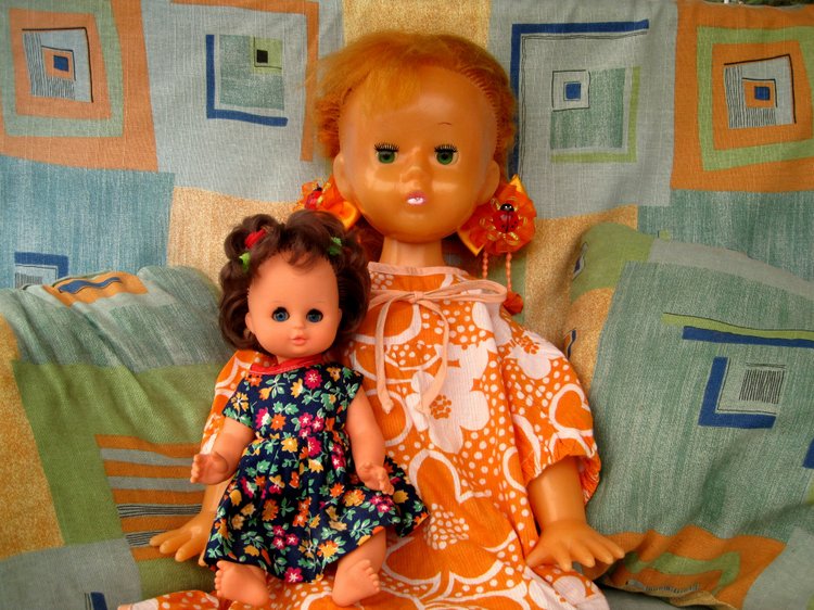 Кукла Нина. Мой подарок от подруги