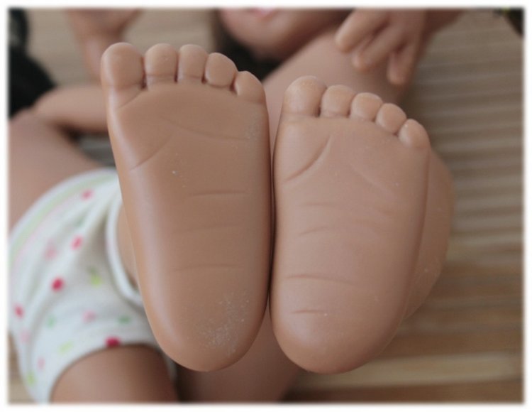 Новая девочка 35 см.Небольшое сравнение тел Вихтелят 35-32-30-26 см