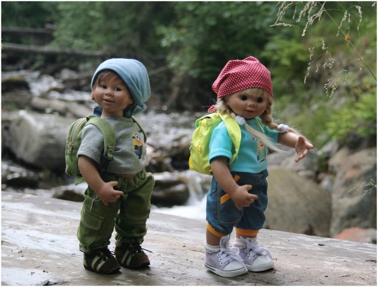 Как мы горы покоряли — Куклы Rosemarie Anna Muller (Мюллер): Вихтели (Wichtel)