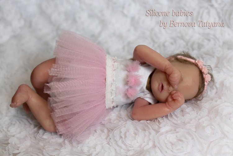 Силиконовая малышка Анна №2 Берновой Татьяны (фото 5)