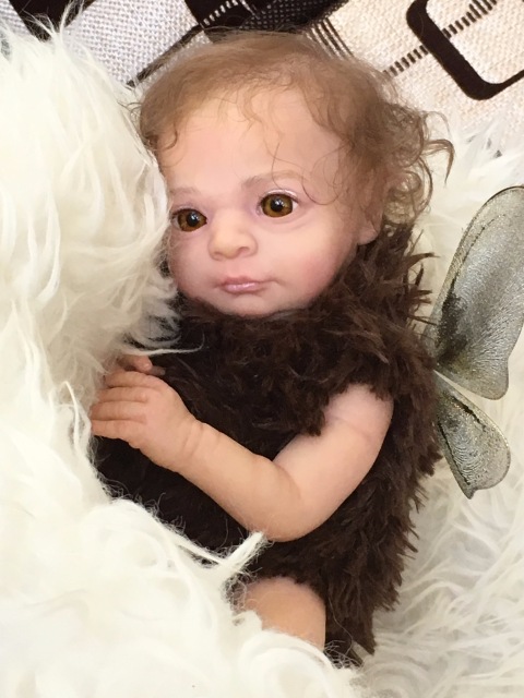 Лесной Эльфёныш,кукла-реборн Элины Кудрявцевой (фото 6)